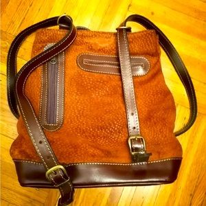 Authentic genuine exotic capybara/carpincho hide bag/backpack PLUS boots.